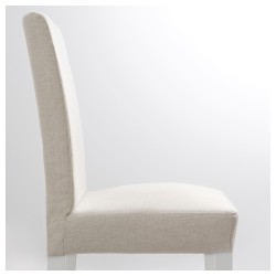 Фото2.Кресло, белый, Linneryd натуральный HENRIKSDAL IKEA 398.745.57